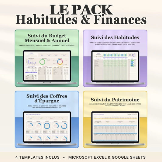 Le Pack Habitudes & Finances