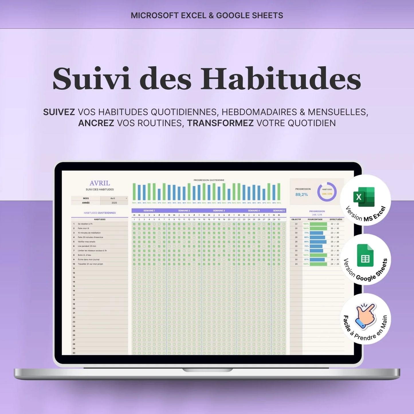 Le Pack Habitudes & Finances
