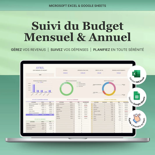 Suivi du Budget Mensuel & Annuel